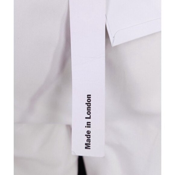 Molly Goddard Casual Cotton Pants Size UK 10 US S Womens White NWT - Picture 9 of 13